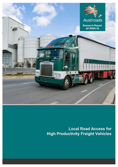 Investigating local road access for high productivity freight vehicles