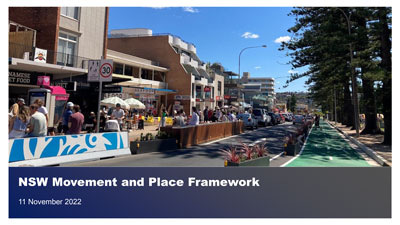 Webinar: NSW Movement and Place Framework