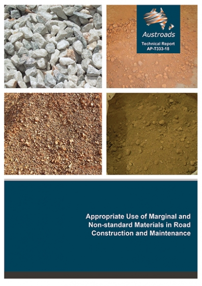 Using marginal and non-standard road pavement materials