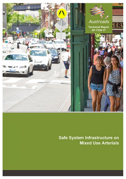 Safe System infrastructure on mixed use arterials