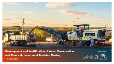 Webinar: Development and Justification of Asset Preservation and Renewal: Investment Decision Making