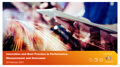 Webinar: Innovation and Best Practice in Performance Measurement and Transport Outcomes