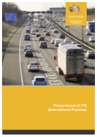Cover of Procurement of ITS (International Practice)