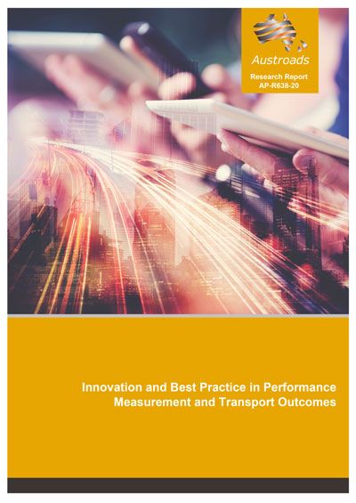 Cover of Innovation and Best Practice in Performance Measurement and Transport Outcomes
