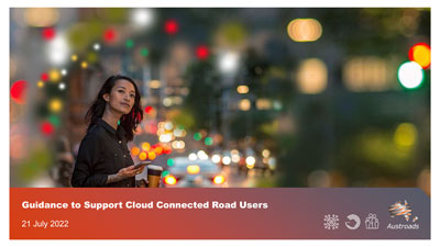 Webinar: Guidance to Support Cloud Connected Road Users
