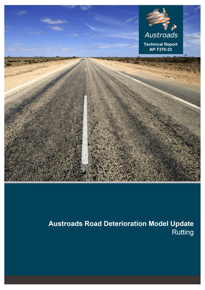 Cover of Austroads Road Deterioration Model Update: Rutting