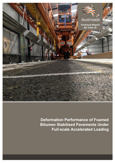 Deformation Performance of Foamed Bitumen Stabilised Pavements Under Full-scale Accelerated Loading