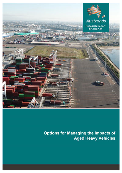 Cover of Options for Managing the Impacts of Aged Heavy Vehicles