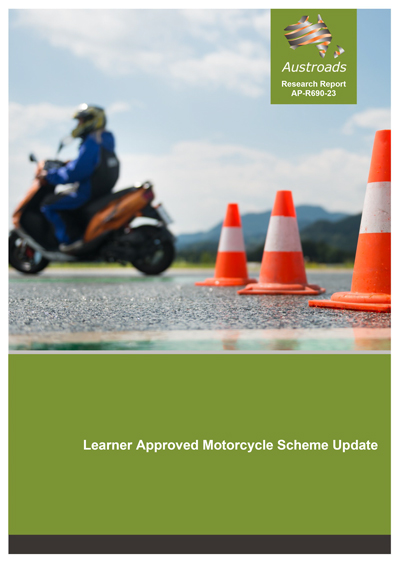 Cover of Learner Approved Motorcycle Scheme Update