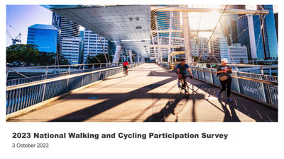 Webinar: 2023 National Walking and Cycling Participation Survey