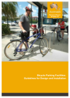 Bicycle Parking Facilities: Guidelines for Design and Installation