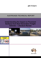 Cover of Understanding the Impact on Pavement Surfaces from Next Generation Freight Vehicles