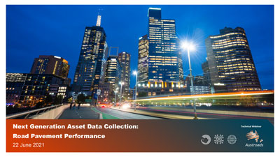 Webinar: Next Generation Asset Data Collection: Road Pavement Performance