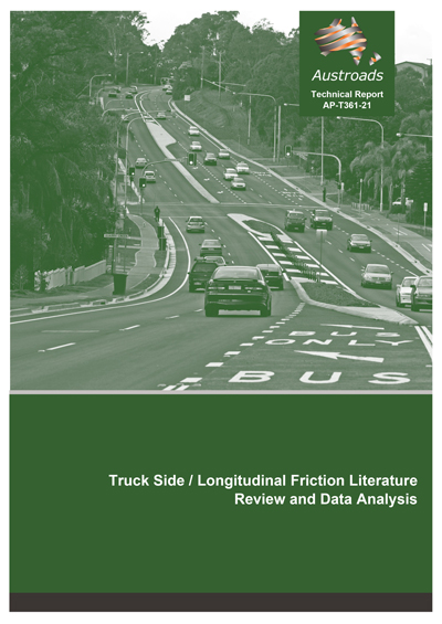Truck Side / Longitudinal Friction Literature Review and Data Analysis