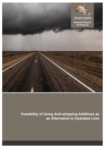 Cover of Feasibility of Using Anti-stripping Additives as an Alternative to Hydrated Lime