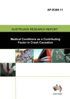 Cover of Medical Conditions as a Contributing Factor in Crash Causation
