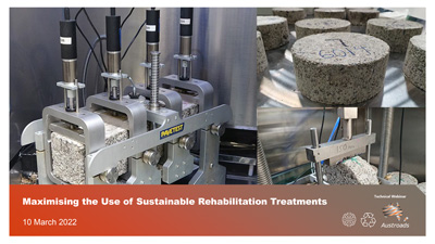 Webinar: Maximising the Use of Sustainable Rehabilitation Treatments