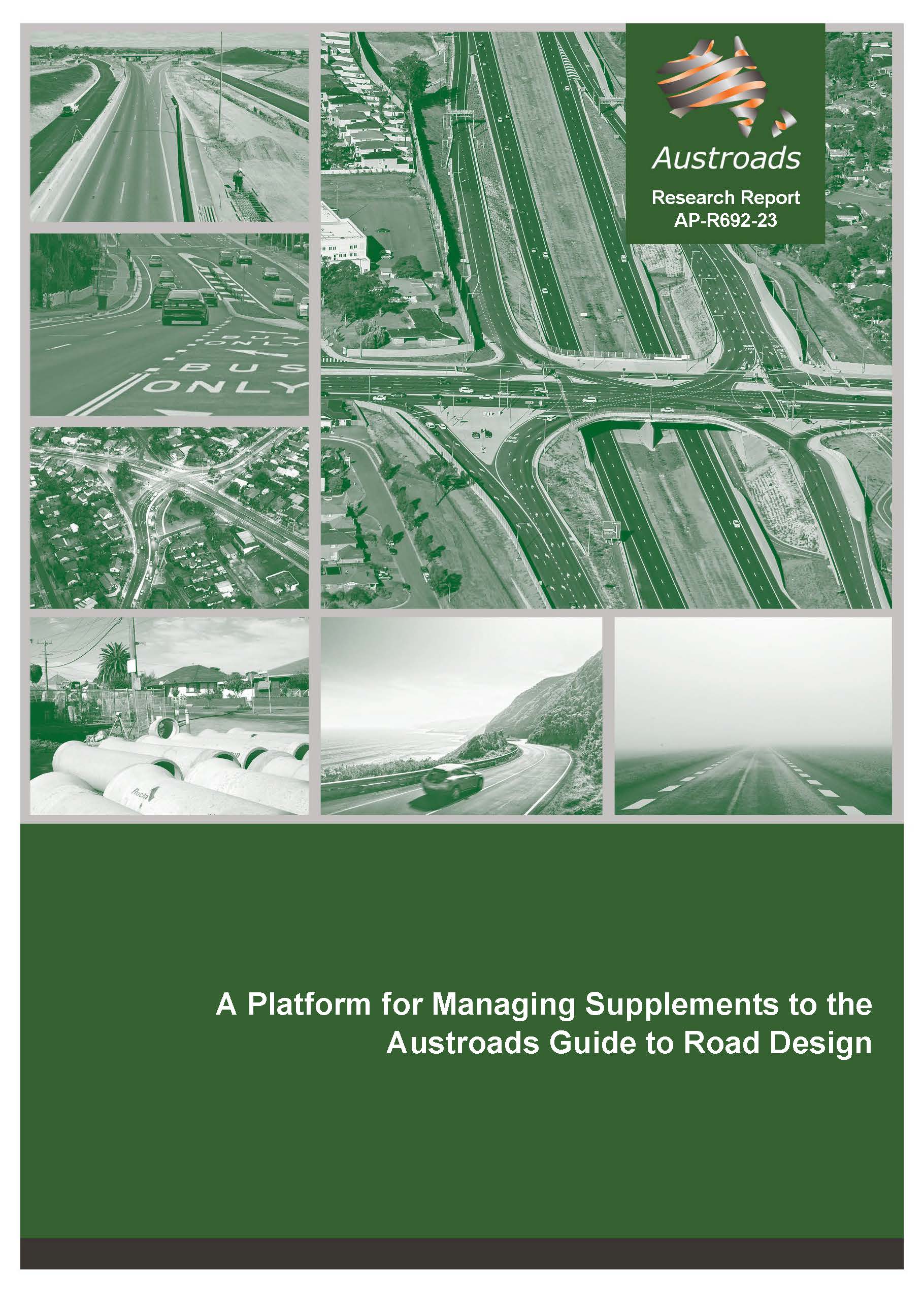 A Platform for Managing Supplements to the Austroads Guide to Road Design