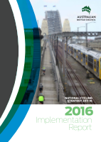 Cover of National Cycling Strategy: Implementation Report 2016