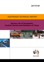 Cover of Service Life of Pavements: Context, Review and Definition of Terms