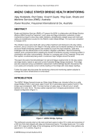 Cover of Anzac Cable Stayed Bridge Health Monitoring