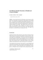Cover of Sacrificial Cathodic Protection of Reinforced Concrete Bridges