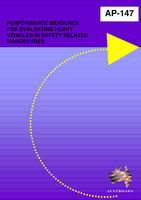 Cover of Performance Measures for Evaluating Heavy Vehicles in Safety Related Manoeuvres
