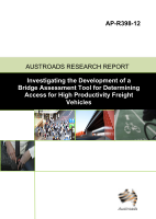 Cover of Investigating the Development of a Bridge Assessment Tool for Determining Access for High Productivity Freight Vehicles