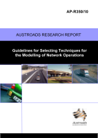 Cover of Guidelines for Selecting Techniques for the Modelling of Network Operations