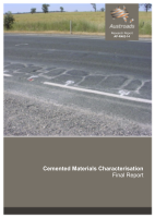 Cover of Cemented Materials Characterisation: Final Report