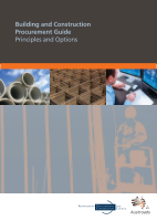 Cover of Building and Construction Procurement Guide: Principles and Options