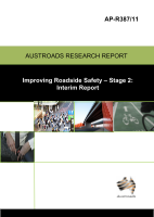 Cover of Improving Roadside Safety - Stage 2: Interim Report