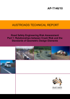 Cover of Road Safety Engineering Risk Assessment Part 1: Relationships between Crash Risk and the Standards of Geometric Design Elements