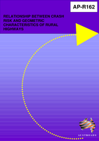 Cover of Relationship between Crash Risk and Geometric Characteristics of Rural Highways