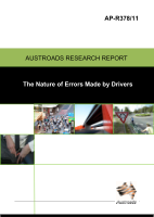 Cover of The Nature of Errors Made by Drivers