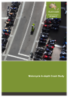 Cover of Motorcycle In-depth Crash Study