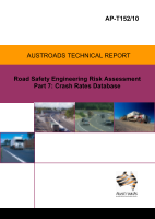 Cover of Road Safety Engineering Risk Assessment Part 7: Crash Rates Database