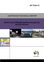 Cover of SCATS and STREAM Interface through the SCATS ITS Port